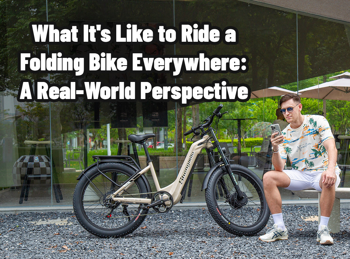 What It's Like to Ride a Folding E-Bike Everywhere: A Real-World Perspective
