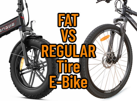 Fat Tire vs. Regular Tire Electric Bikes: Which is Better for You?