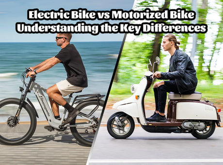 Electric Bike vs. Motorized Bike: Understanding the Key Differences