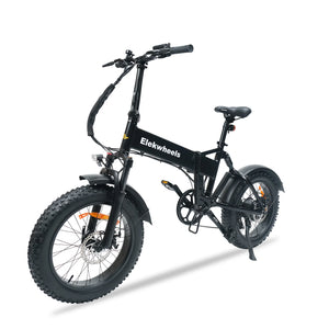 Elekwheels E5 Fat Tire Vollgefedertes faltbares Elektrofahrrad