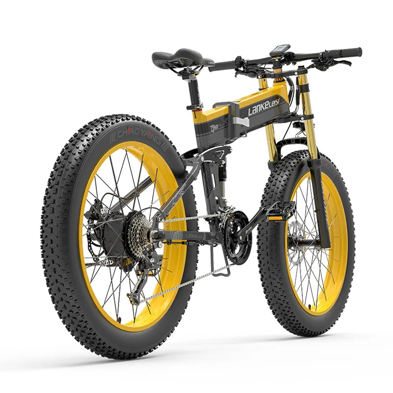 Vélo électrique tout-terrain LANKELEISI XT750 PLUS à grosses fourches