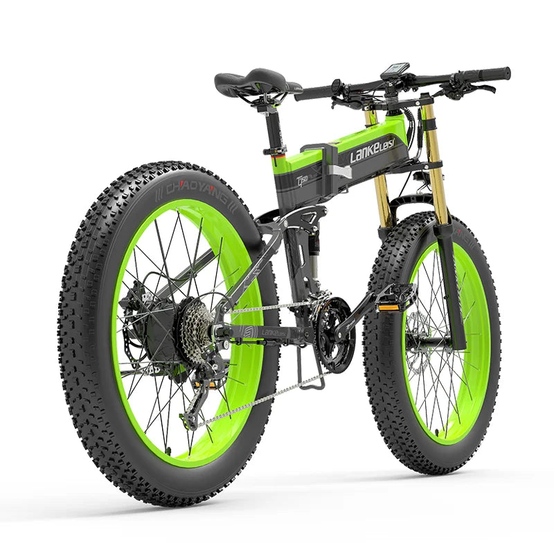 Vélo électrique tout-terrain LANKELEISI XT750 PLUS à grosses fourches