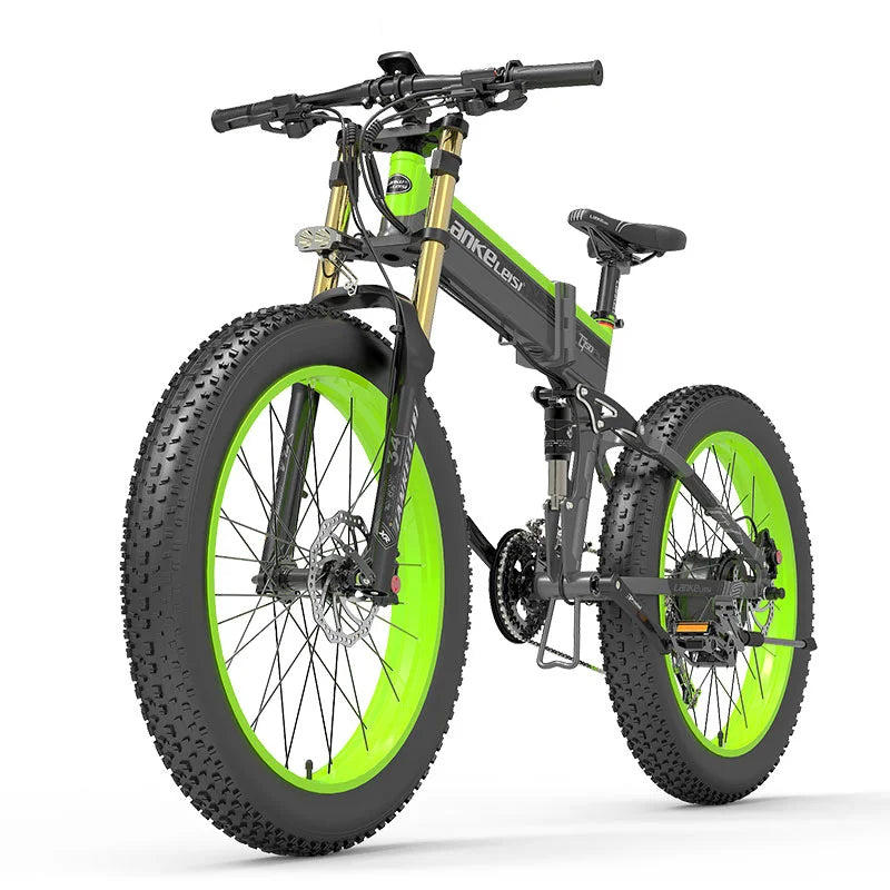 Vélo électrique tout-terrain LANKELEISI XT750 PLUS à grosses fourches