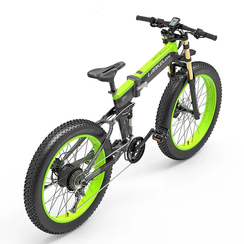 Vélo électrique tout-terrain LANKELEISI XT750 PLUS à grosses fourches
