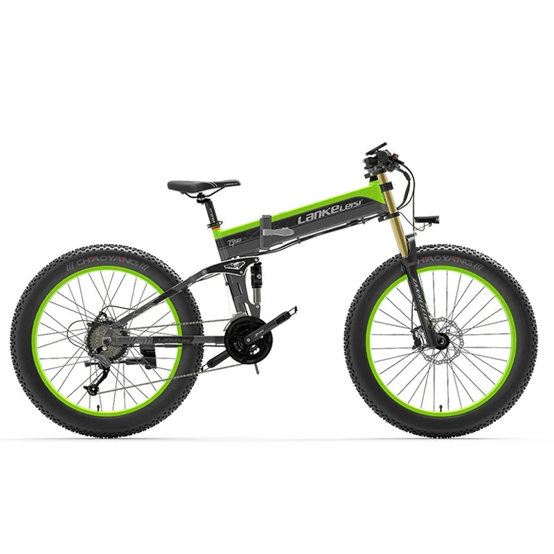 Vélo électrique tout-terrain LANKELEISI XT750 PLUS à grosses fourches